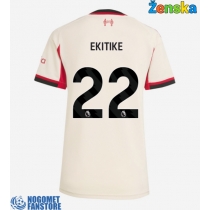 Liverpool Hugo Ekitike #22 Gostujuci Dres za Ženska 2025-26 Kratak Rukav